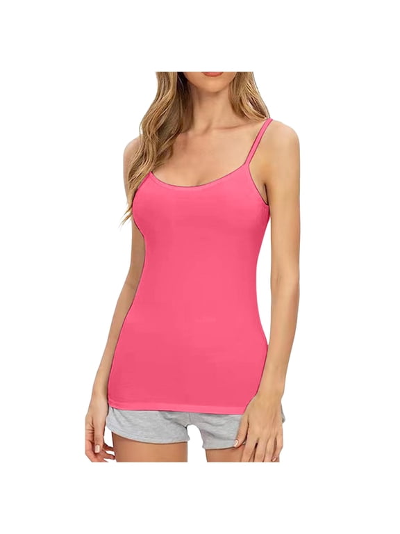 Women's Tennis Tanks V Singlet Top for Women Womens Sleeveless Shirt Lightweight Breathable Everyday Wear Red 1 S