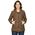 thumbnail image 1 of Women's Tapestry Animal Pattern Lined Jacket, 1 of 7
