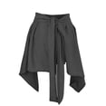thumbnail image 1 of Women's Tassel Hip Scarf Belly Skirt Layered Tulle Skirt Dance Party Tutu Skirt for Adult Button-Up Cami Dress Dress With Pockets Plus Size, 1 of 2