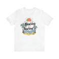 thumbnail image 1 of Women's Teacher Beaching Not Teaching Retro-Inspired T-Shirt, 1 of 8