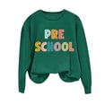 thumbnail image 1 of Women's Teacher Graphic Sweatshirt | First Day of School Crewneck | Funny Back To School Pullover | Teacher Appreciation Gift, 1 of 4