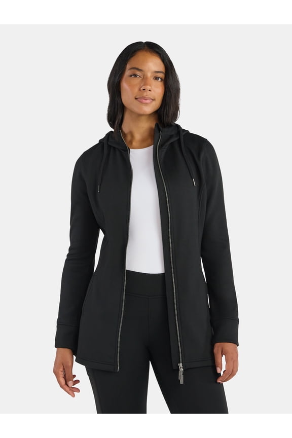 Women's Hooded Faux Fur Lined Jacket, Sizes S-3X