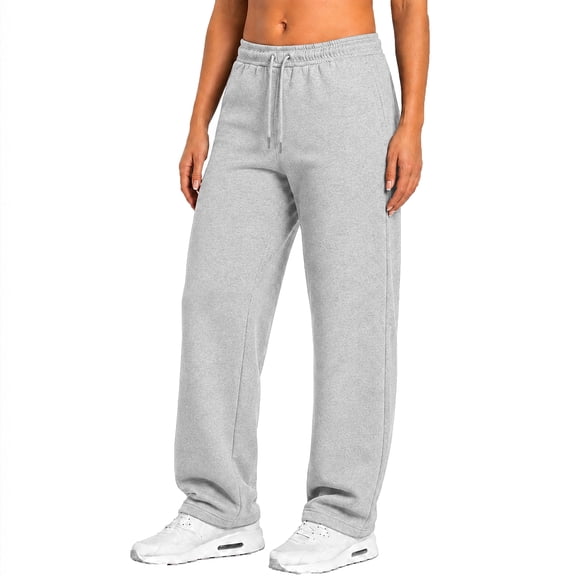 Women's Tech Fleece Loose Fit Open Bottom Sweatpants (S-3XL)