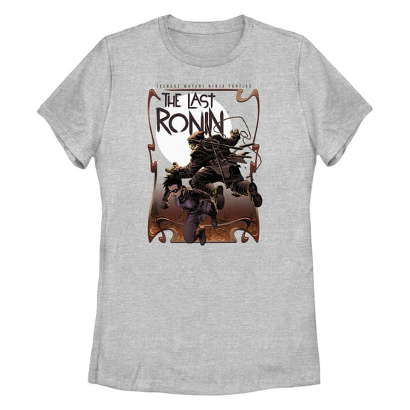 Women's Teenage Mutant Ninja Turtles The Last Ronin Issue 3 Frame  Graphic Tee Athletic Heather X Large