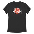 thumbnail image 1 of Women's Teenage Mutant Ninja Turtles The Last Ronin Red Moon Logo  Graphic Tee Black Medium, 1 of 4