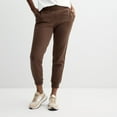 thumbnail image 1 of Women's Tek Gear® Ultracomfort Tapered Pants Color: Birk Brown Size: LARGE, 1 of 4