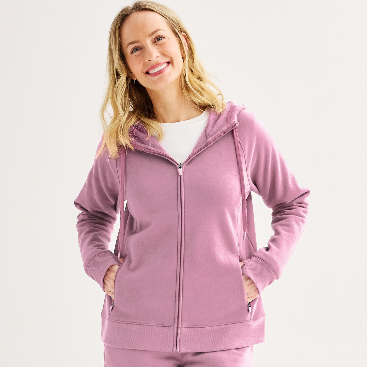 Women's Tek Gear® Ultrasoft Fleece Hoodie Jacket Color