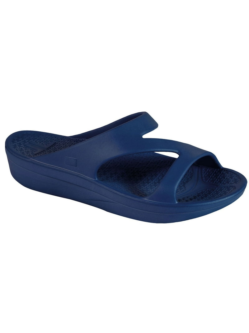 Telic Z-Strap Sandal Comfort Slides with Orthotic Grade Arch