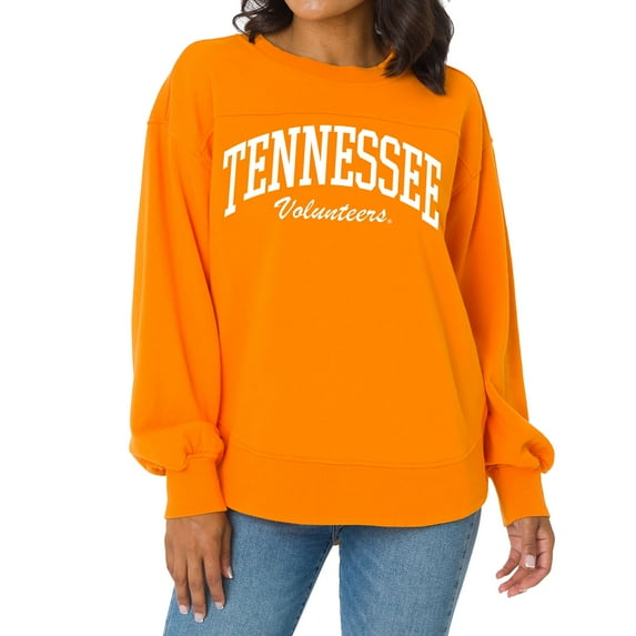 Women's Tennessee Orange Tennessee Volunteers Yvette Pullover Sweatshirt