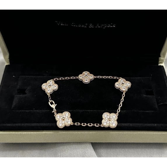 Women's Tennis Bracelet 2 Ct Round Cut White Moissanite 14K Yellow Gold Plated