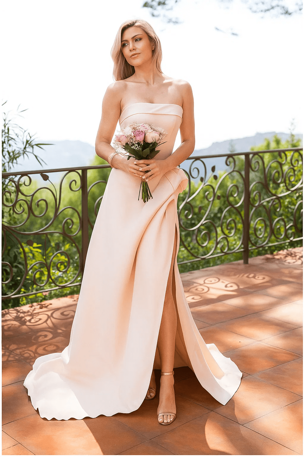 Women's Terani Couture 2111p4019 Long Chic Bridesmaids Dress - Walmart.com Women's Terani Couture 2111p4019 Long Chic Bridesmaids Dress - Walmart.com