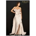 thumbnail image 1 of Women's Terani Couture Formal evening elegant Dress With Long Ruffle Overskirt 2011e2073 Rose Pink Gold 20, 1 of 1