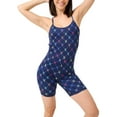 thumbnail image 1 of Women's Terez Navy New York Mets TLC Short Bodysuit, 1 of 2