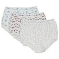 thumbnail image 1 of 100% Printed Cotton Full Coverage Panty, 6-Pack, by Teri Lingerie, 1 of 7