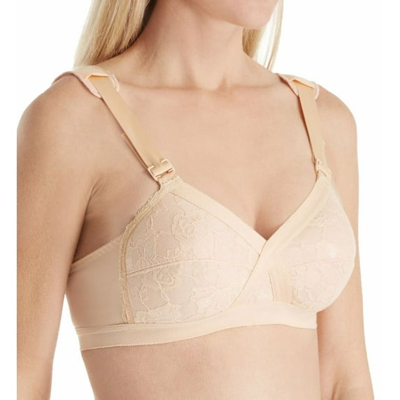 Women's Teri 2020 Crisscross Lightly Padded Wireless Bra (Beige 36D)