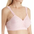 thumbnail image 1 of Women's Teri 2020 Crisscross Lightly Padded Wireless Bra (Pink 34C), 1 of 1