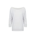 thumbnail image 1 of Women's Terry Raw-Edge 3/4-Sleeve Sweatshirt, 1 of 2