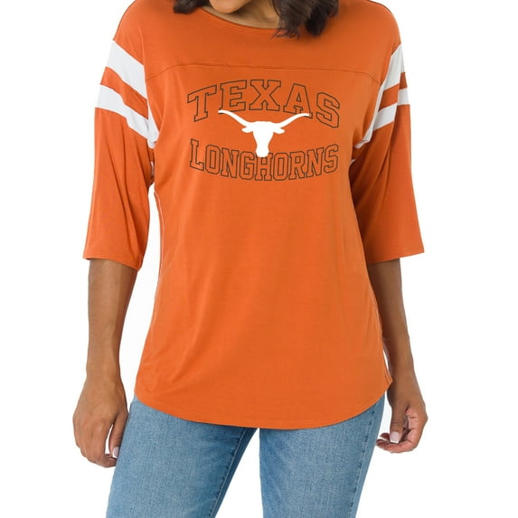 Women's Texas Orange Texas Longhorns Abigail Jersey T-Shirt
