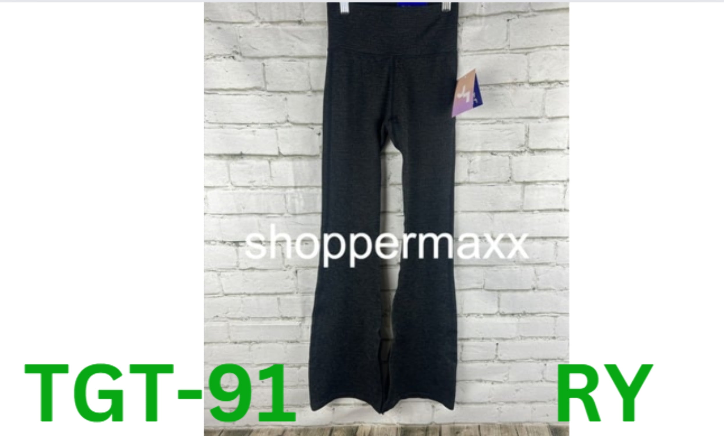 Women's Textured Flare Leggings JoyLab, Black, XS Walmart