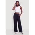 thumbnail image 1 of Women's Textured Knit Button Detail Pull On Pants, 1 of 4