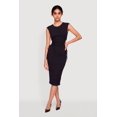 thumbnail image 1 of Women's Textured Knit Sleeveless Side Cut Out Dress, 1 of 3