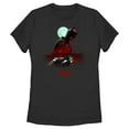 thumbnail image 1 of Women's The Batman Moonlit Batmobile  Graphic Tee Black Large, 1 of 4