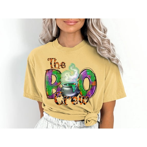 Women's The Boo Crew Halloween T-shirt