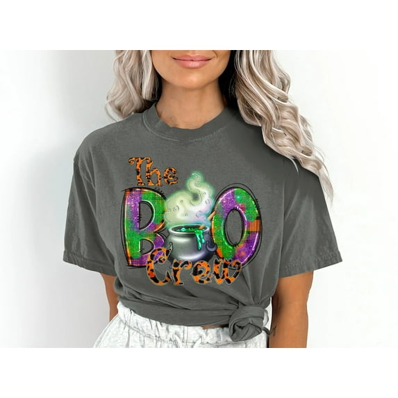 Women's The Boo Crew Halloween T-shirt