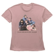 Women's The Breakfast Club Movie Poster  Graphic Tee Desert Pink Large