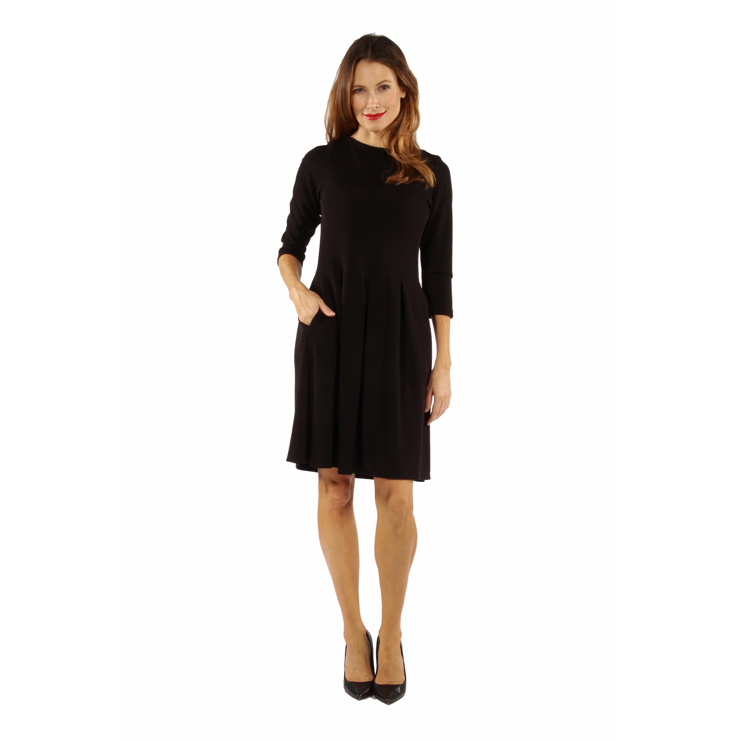 classic little black dress Aspen Black Bodycon Mini Dress