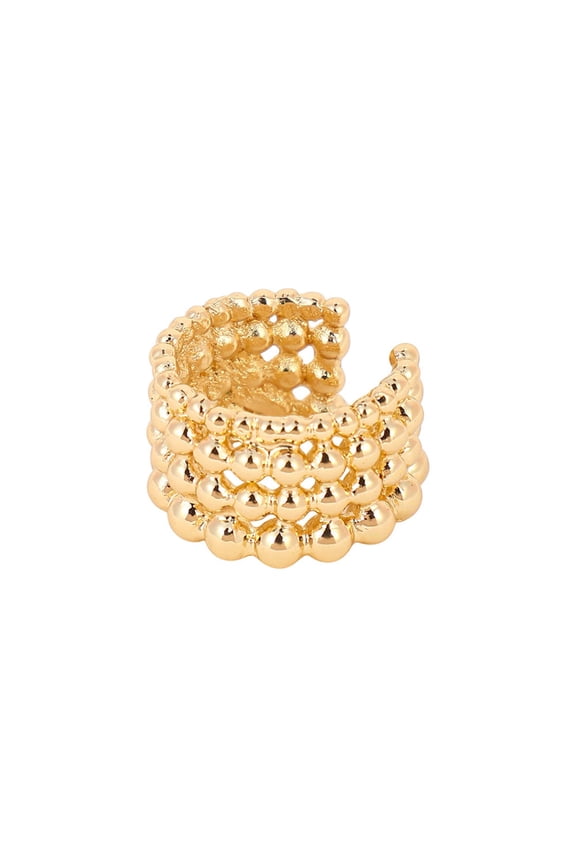 Women's The Dewdrop Statement Ring - California Gold