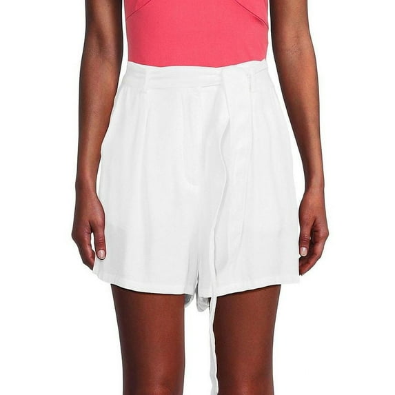 Women's The Explorer Belted Shorts White M