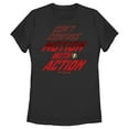 thumbnail image 1 of Women's The Flash Don't Confuse Quote  Graphic Tee Black Large, 1 of 4