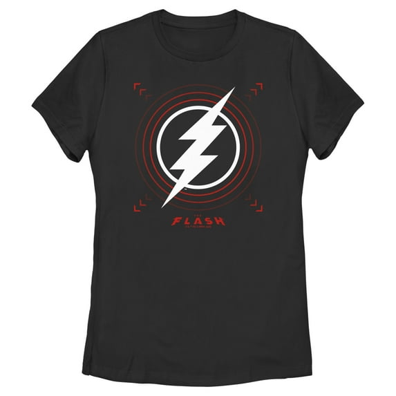 Women's The Flash Large Lightning Bolt Stamp Graphic Tee
