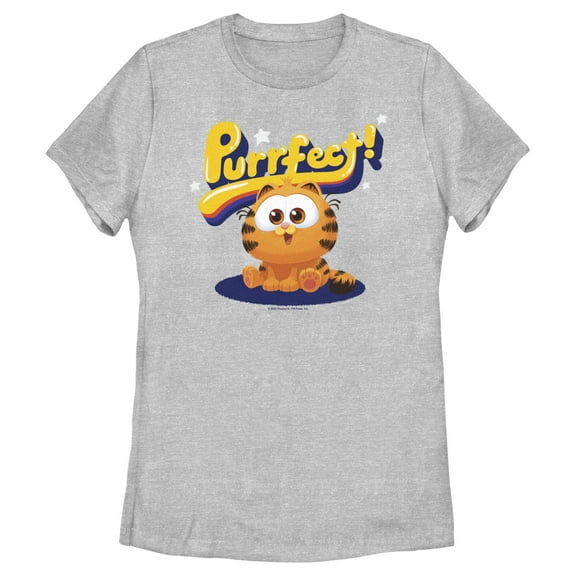 Women's The Garfield Movie Purrfect Baby  Graphic T-Shirt