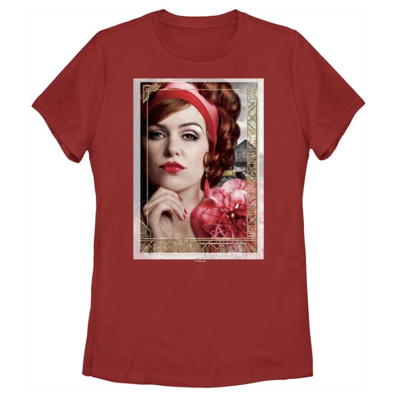 Women's The Great Gatsby Myrtle Wilson Poster  Graphic Tee Red Small