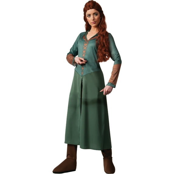 Women's The Hobbit Smaug Tauriel Elf Warrior Princess Costume Medium 10-14