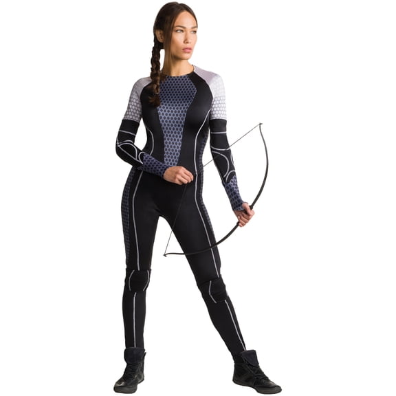 The Hunger Games: Catching Fire Katniss Everdeen Costume for Adults by Rubies, Women's Small