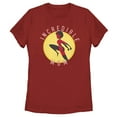 thumbnail image 1 of Women's The Incredibles 2 Incredible Mom Circle  Graphic Tee Red Medium, 1 of 3