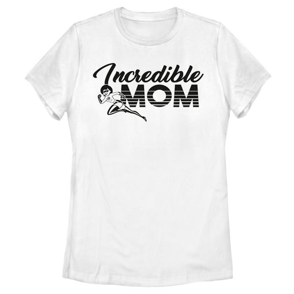 Women's The Incredibles Incredible Elastigirl Mom Graphic Tee White X Large