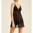 thumbnail image 1 of Women's The Little Bra Company BD004 Lucia Petite Babydoll (Black 34A), 1 of 4