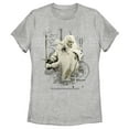thumbnail image 1 of Women's The Lord of the Rings Fellowship of the Ring Gandalf Ready for Battle  Graphic Tee Athletic Heather 2X Large, 1 of 4