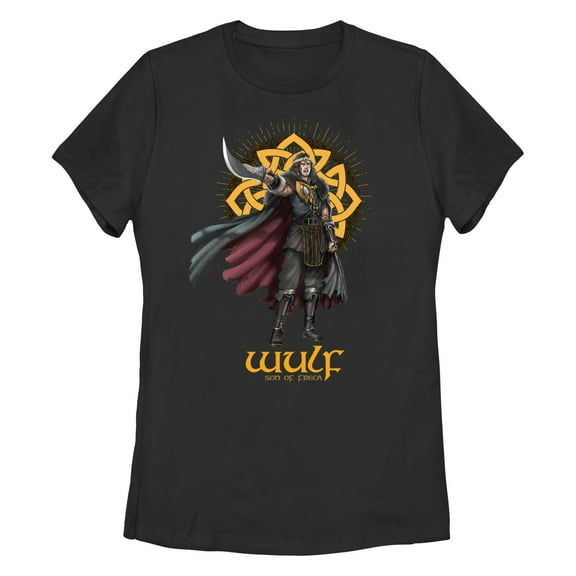 Women's The Lord of the Rings: The War of the Rohirrim Wulf Son of Freca Pose  Graphic T-Shirt