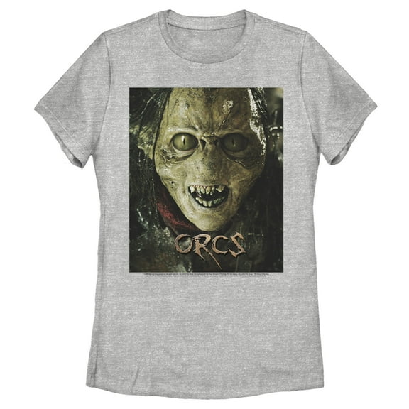 Women's The Lord of the Rings Two Towers Orcs  Graphic Tee Athletic Heather Medium