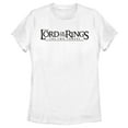 thumbnail image 1 of Women's The Lord of the Rings Two Towers Small Logo  Graphic Tee White Large, 1 of 4