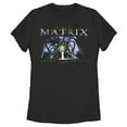 thumbnail image 1 of Women's The Matrix Real World  Graphic Tee Black Medium, 1 of 4