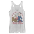 thumbnail image 1 of Women's The Muppets Old's Cool  Racerback Tank Top White Heather Medium, 1 of 4
