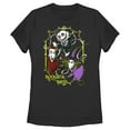 thumbnail image 1 of Women's The Nightmare Before Christmas Boogie's Boys Crew Graphic Tee Black Medium, 1 of 4