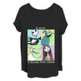 thumbnail image 1 of Women's The Nightmare Before Christmas Group Character Portraits  Graphic T-Shirt, 1 of 4