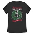 thumbnail image 1 of Women's The Nightmare Before Christmas Jack Season's Creepings Graphic Tee Black Medium, 1 of 4